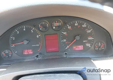 2000 Audi A6 Avant from USA, damaged, VIN WAULH24B3YN124868